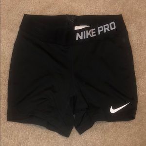 black nike pros